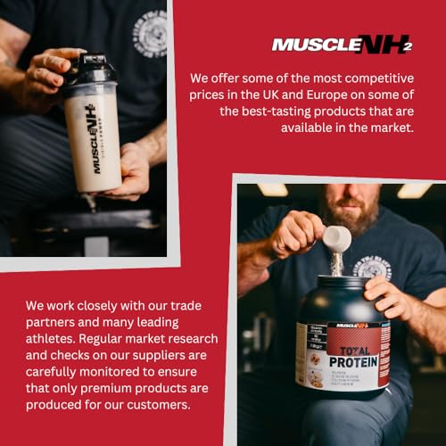 Muscle Nh2 Total Protein, Whey Protein Powder with Creatine Monohydrate and Glutamine Muscle Growth MuscleNh2Au supplements