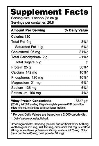 NutraBio Classic Whey Protein Powder- 25G of Protein Per Scoop - Full-Spectrum Amino NutraBioUS supplements