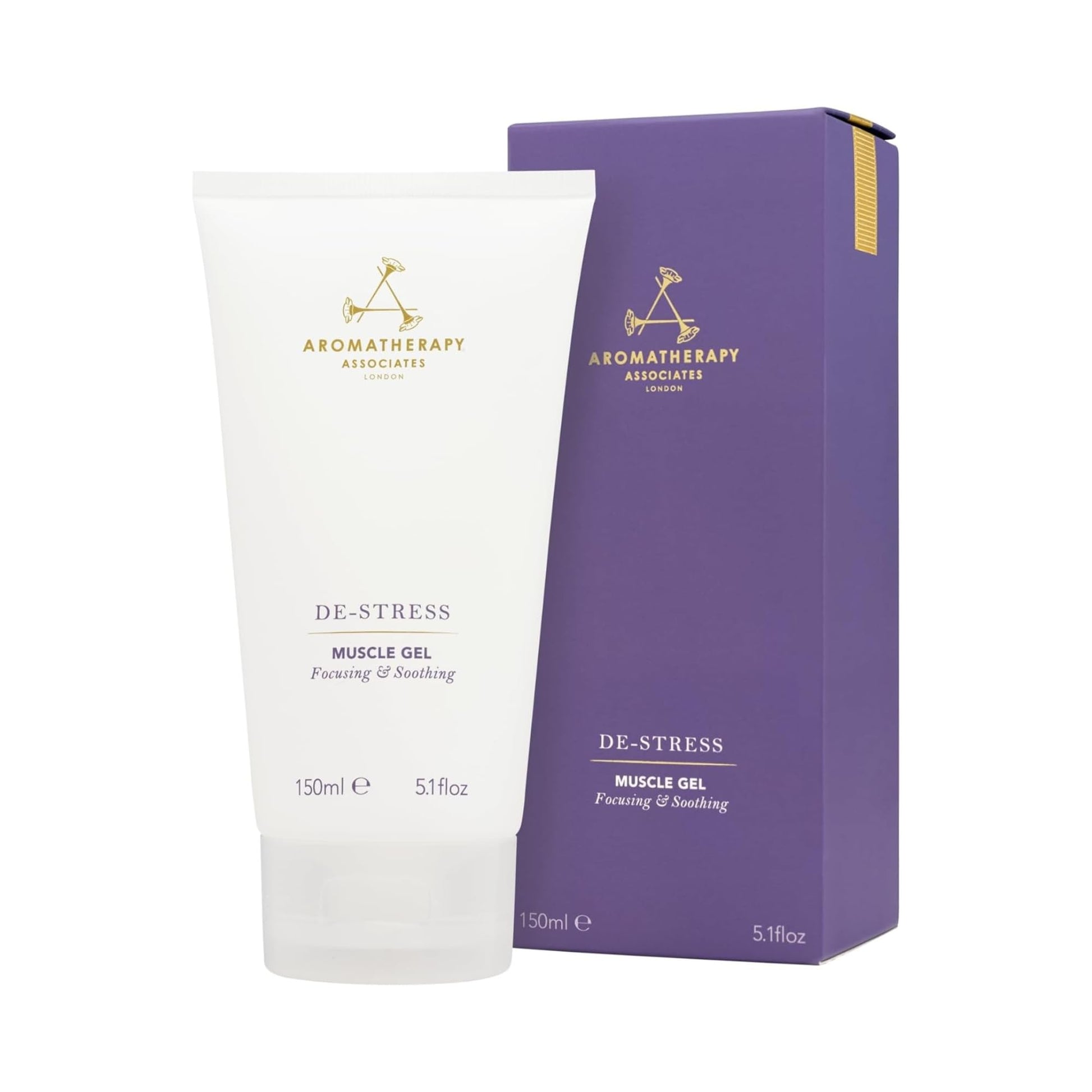 Aromatherapy Associates De-Stress Muscle Gel, Cooling & Warming Massage Gel with Ginger, Black Pepper & Rosemary Essential Oils for Daily Tension & Post-Activity Comfort, 5.07 oz Aromatherapy AssociatesAu supplements