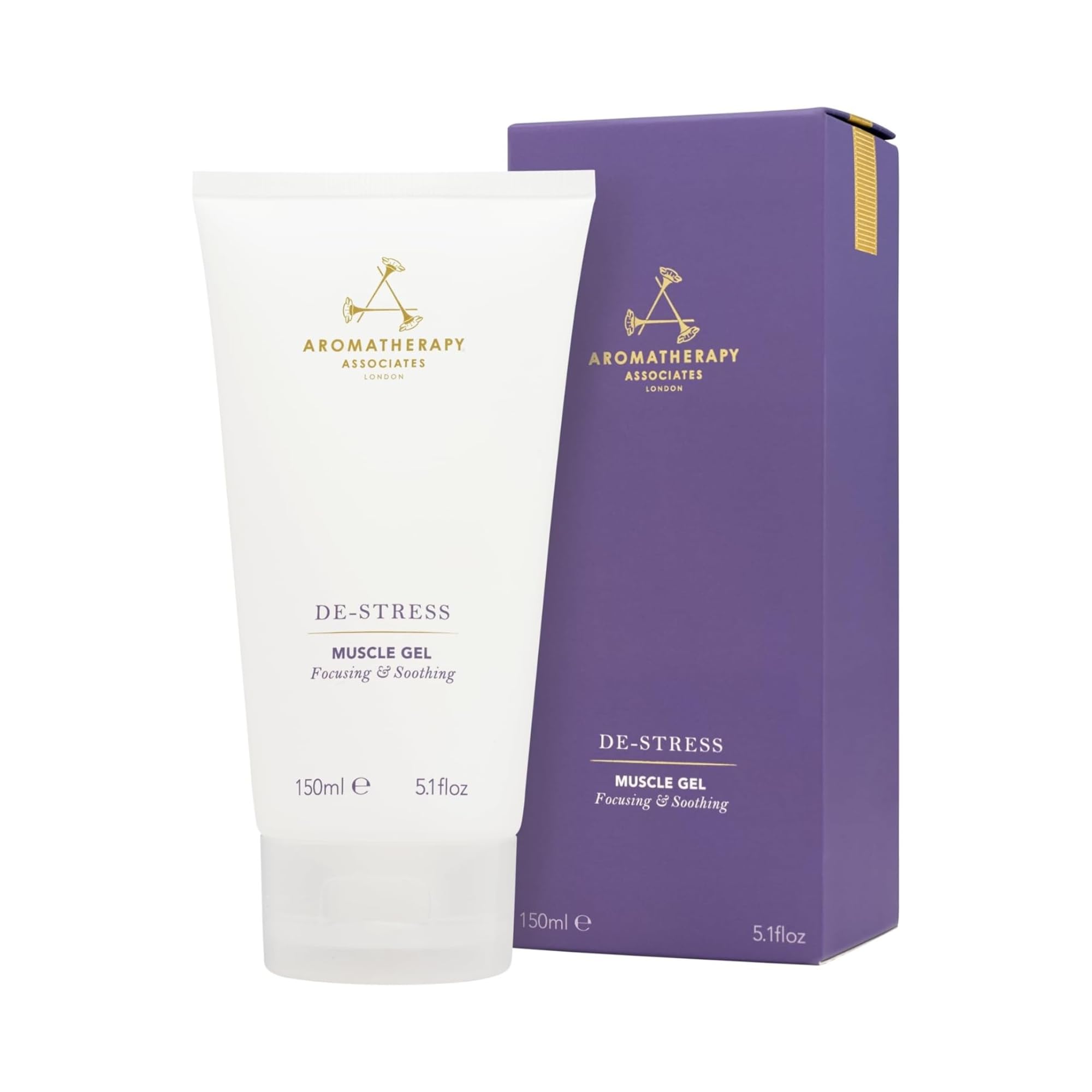 Aromatherapy Associates De-Stress Muscle Gel, Cooling & Warming Massage Gel with Ginger, Black Pepper & Rosemary Essential Oils for Daily Tension & Post-Activity Comfort, 5.07 oz Aromatherapy AssociatesAu supplements
