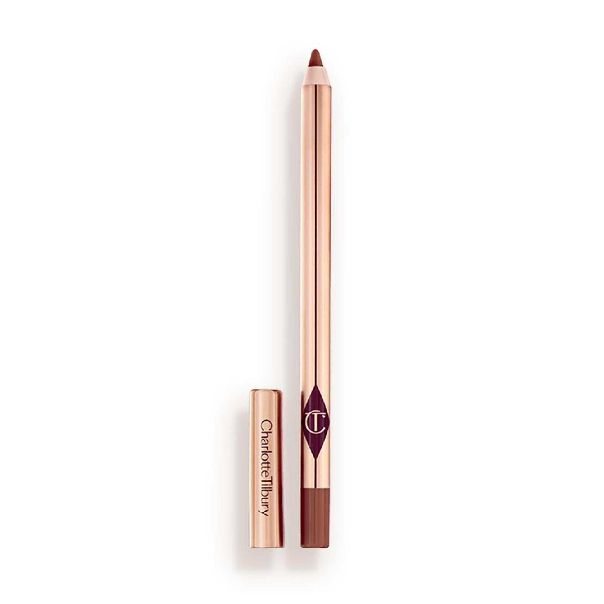 Charlotte Tilbury Lip Cheat Lip Liner Pencil - Gives Lips a Fuller-Looking, Defined Pout - Enriched with Jojoba Oil & Hyaluronic Acid - Waterproof, Smudge-Proof & Transfer-Proof - Foxy Brown Charlotte TilburyAu supplements