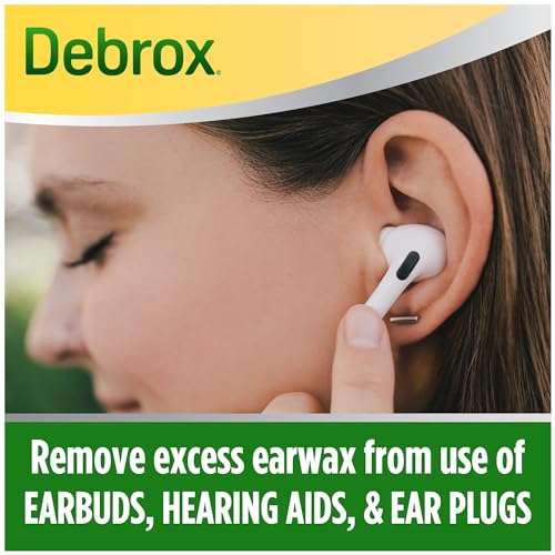 Debrox Ear Wax Removal Drops, Gentle Microfoam Ear Wax Remover, 0.5 Fl Oz DebroxAu supplements