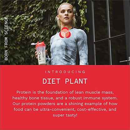 PhD Nutrition Diet Plant, Vegan Protein Powder Plant Based, High Protein Lean Matrix PhDUS supplements