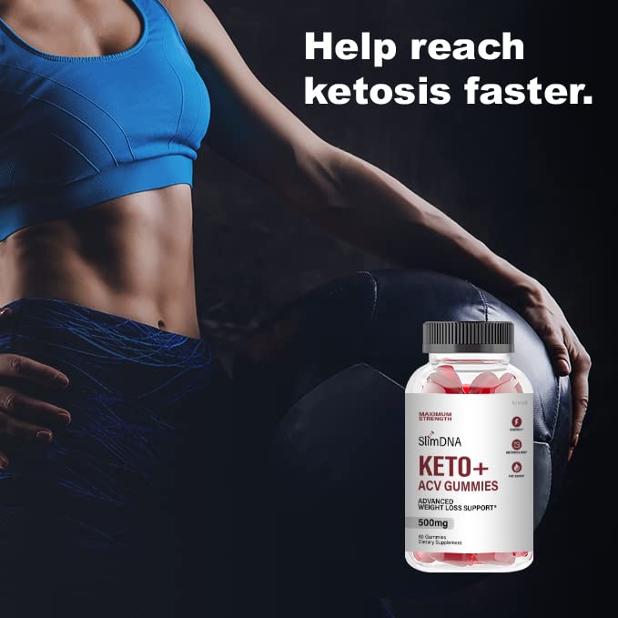 kivus Slim DNA Keto Gummies - Slim DNA Keto + ACV Gummies (Single, 60 Gummies) kivusUS supplements