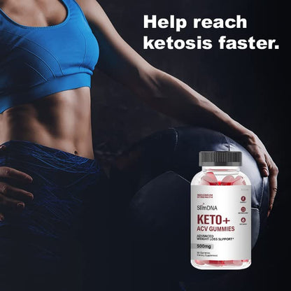 kivus Slim DNA Keto Gummies - Slim DNA Keto + ACV Gummies (Single, 60 Gummies) kivusUS supplements