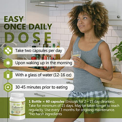 BioSource Labs Colonew Complete Colon Cleanse Natural Detox Supplement for Daily BioSource LabsUS supplements