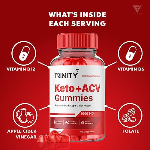 Trinity Keto, Trinity Keto ACV Gummies - Trinity Keto ACV Gummies Advanced Apple Cider FyvusUS supplements