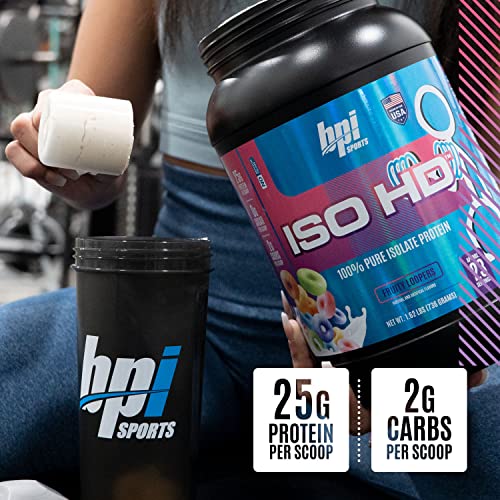 BPI Sports ISO HD – 100% Whey Protein Isolate Powder – Muscle Growth, Recovery BPI SportsUS supplements