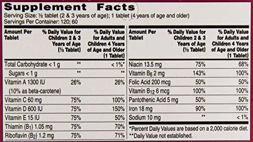 Flintstones Multi Vitamins With Iron, 60 ct Flintstones VitaminsAu supplements