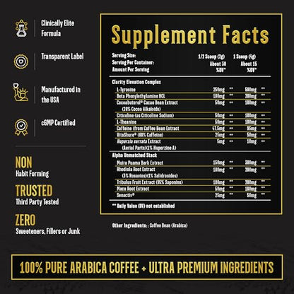 Love Bombed plus King Maker and Alpha Grind Coffee Join Top Shelf GrindUS supplements