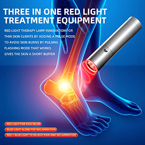 Infrared Light Therapy Wand for Powerful Infrared Light Therapy Red Light，grey-sdt-11 ApuroexRedAu supplements