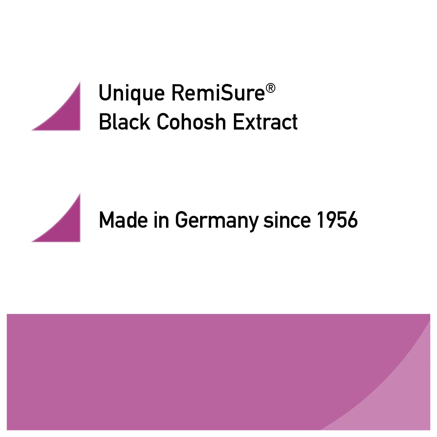 Remifemin - Menopause Symptoms Relief - Clinically Proven Ingredients - Menopause Supplements RemifeminAu supplements