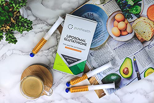 The Most Bioavailable Liposomal Glutathione on The Market Unique Patented Formula Pure HealthUS supplements