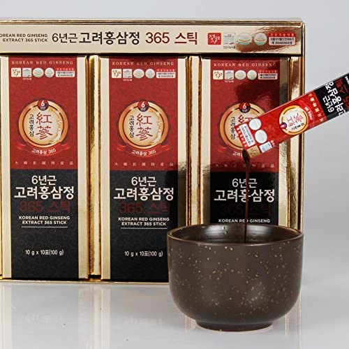 6 Years Red Ginseng 365 Stick Korea ginsengAu supplements