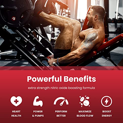 Nitric Oxide Supplement | L-Arginine, L Citrulline Malate, AAKG, Pine Bark, Grape Seed NutraChampsAu supplements