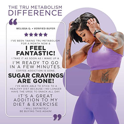 TRU Metabolism, Advanced Fat Loss, Fight Cravings, Boost Mood, No Jitters or Crash TRU SupplementsUS supplements