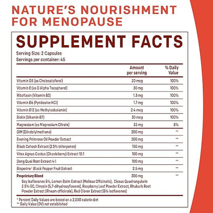 20-in-1 Menopause Supplements for Women - Dim Supplement Women - Estrogen Supplement PrimeMDUS supplements
