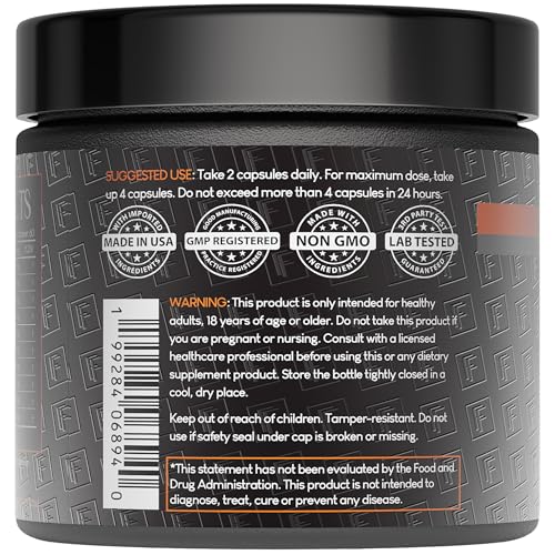 Formulation Factory Nootropic Brain Supplement - Boss Mode Focus & Memory Complex with Lion's Mane, Alpha GPC & Bacopa - Cognitive Support - 120 Capsules, 2 Month Supply Formulation FactoryAu supplements