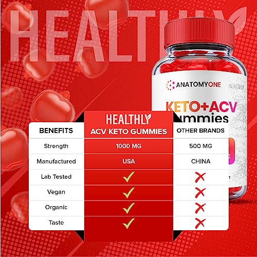 (3 Pack) Anatomy One Keto Gummies, Anatomy One Keto Acv Gummies, Anatomyone Keto HealthlyUS supplements