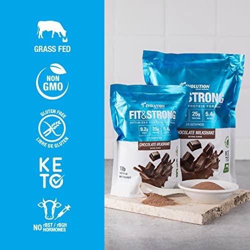 Evolution Advance Nutrition Fit & Strong - Pure Whey Protein Powder with BCAA, 100% Grass-Fed Evolution Advance Sport NutritionAu supplements