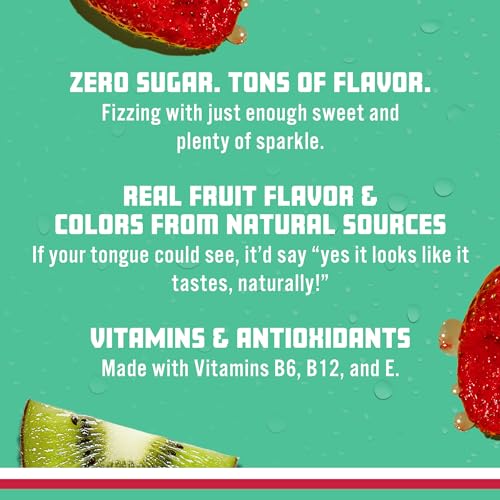 Sparkling Ice, Kiwi Strawberry Sparkling Water, Zero Sugar Flavored Water, with Antioxidant Sparkling ICEUS supplements