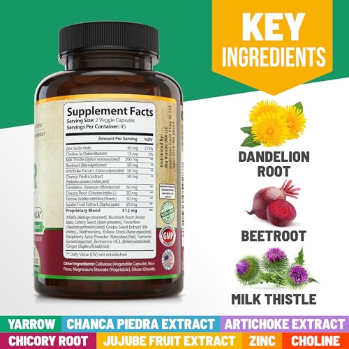 Liver Cleanse Detox & Repair Formula. Liver Support Supplement with Dandelion Root Silymarin WHOLE WORLD WELLNESSAu supplements