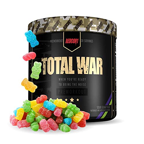 REDCON1 Total War Preworkout - Contains 320mg of Caffeine from Green Tea, Juniper REDCON1Au supplements