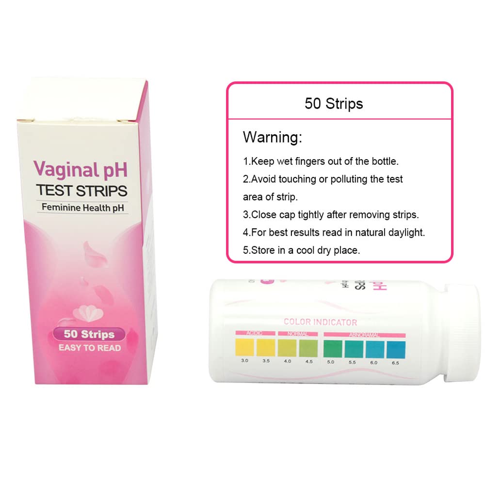 Colilove Vaginal Health PH Test Strips (50cnt) Feminine Vaginal PH Balance Test Strips Monitor ColiloveAu supplements