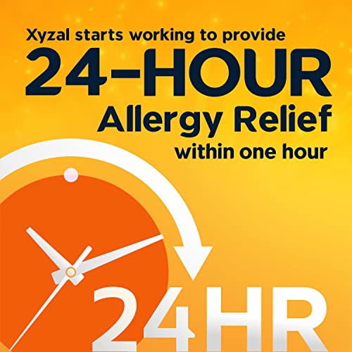 Xyzal Allergy Pills, 24-Hour Allergy Relief, 80-Count, Original Prescription Strength XyzalAu supplements