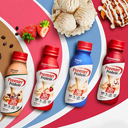 Premier Protein Shake, Bananas & Cream, 30g Protein, 1g Sugar, 24 Vitamins & Minerals Premier ProteinUS supplements