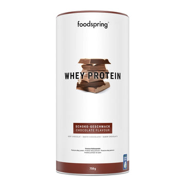 foodspring Whey Protein Powder Chocolate – with 22g Protein for Muscle Building, Perfect Solubility foodspringAu supplements