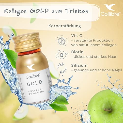 Collibre® Collagen Gold 10000mg 15 x 30ml Strong Liquid Drink CollibreAu supplements