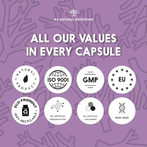 Marine Collagen with Hyaluronic Acid for Skin Care, Hair Care, Joints. Magnesium, Vitamin C. Hydrolysed Collagen Supplements N2 Natural NutritionAu supplements
