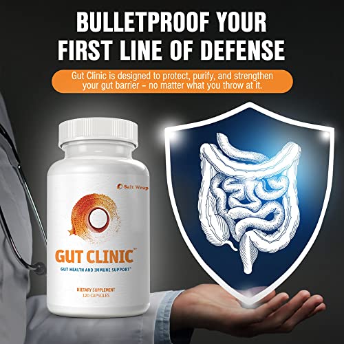 Salt Wrap Gut Clinic – Postbiotics for Digestive Symptoms, Complete Gut Health Salt WrapUS supplements