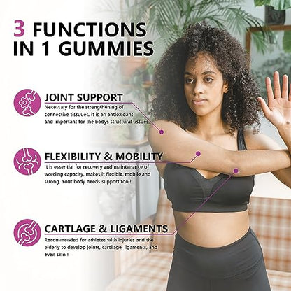 UPNEUTRI Glucosamine Chondroitin Gummies Sugar Free, Extra Strength 1500mg UPNEUTRIUS supplements