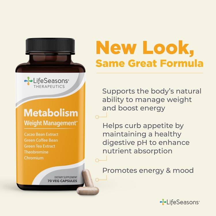 LifeSeasons - Metabolism - Weight Control Support & Energy Boosting Supplement LifeSeasonsUS supplements