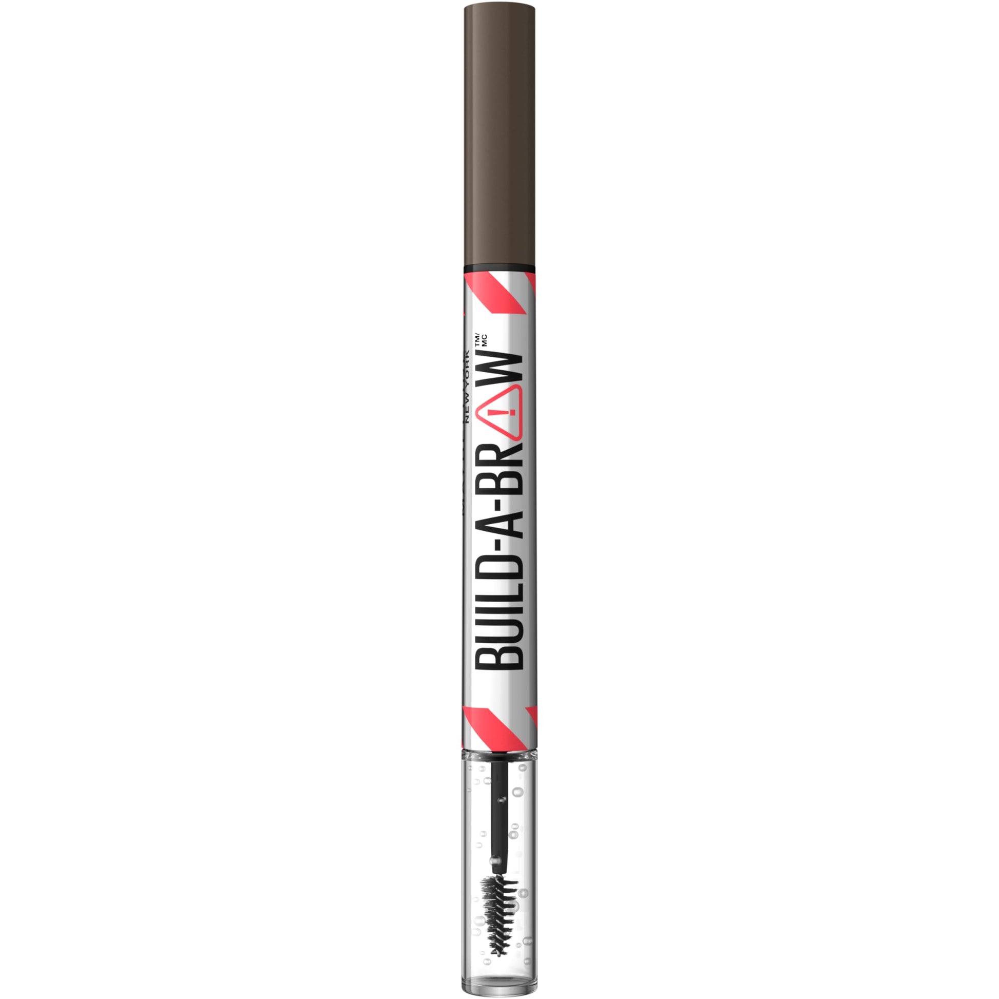 Maybelline Build-A-Brow 2-in-1 Brow Pen and Sealing Eyebrow Gel, Eyebrow Makeup for Real-Looking, Fuller Brows, Black Brown, 1 Count MAYBELLINEAu supplements