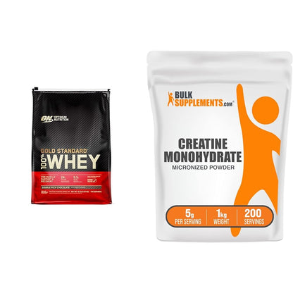 Optimum Nutrition Gold Standard 100% Whey Protein Powder, Double Rich Chocolate Optimum NutritionUS supplements