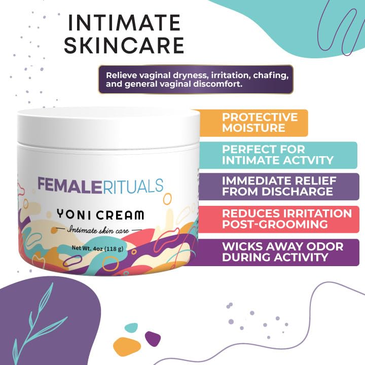 FEMALE RITUALS Vulva Moisturizing Cream - Vulva Care Balm - Clinically Tested Vaginal Moisturizer FEMALE RITUALSAu supplements