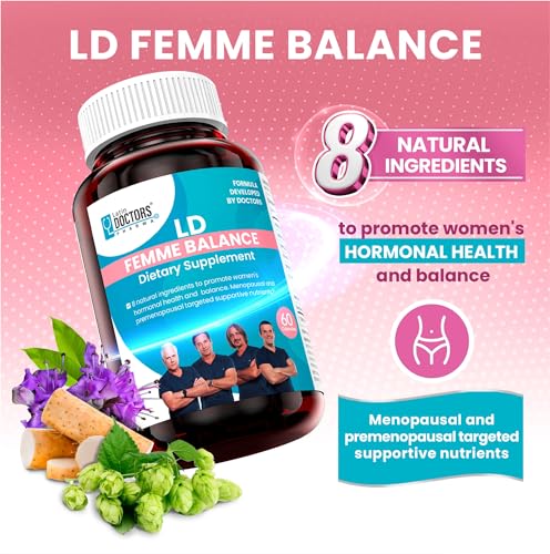 Latin Doctors Femme Balance Supplement, Supports Hormone Balance, Menopausal & Premenopausal LATIN DOCTORS PHARMAAu supplements
