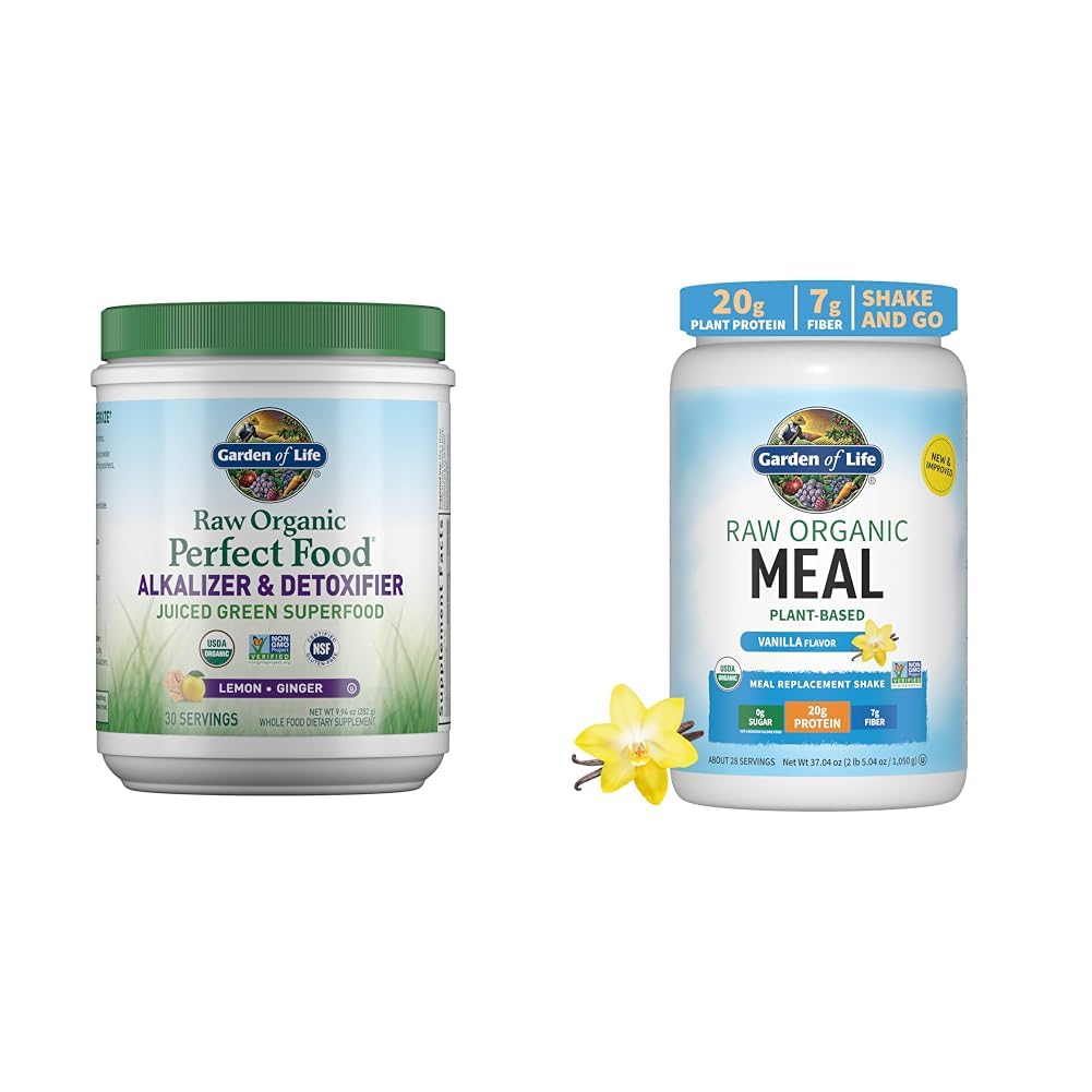 Garden of Life Raw Organic Perfect Food Alkalizer & Detoxifier Juiced Greens Superfood Garden of LifeUS supplements