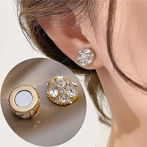 Dorina Ear Acupressure Magnetherapy Detoxi Earrings Set,Magnetic Lymphatic Cubic Zirconia AtiptuAu supplements