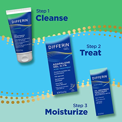 Differin Acne Treatment Gel, 30 Day Supply, Retinoid Treatment for Face DifferinUS supplements
