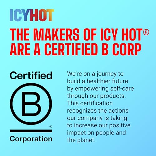 Icy Hot Original Pain Relief Patch, Medium Size Fabric Patches for Arm, Neck and Leg with Menthol 5%, Ice and Heat Contrast Therapy for Backaches, Joints, Muscle Strains and Arthritis, 5 ct. Icy HotAu supplements