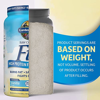 Garden of Life Raw Organic Fit Vegan Protein Powder Vanilla, 28g Plant Based Protein Garden of LifeUS supplements