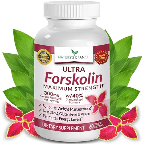 Premium 100% Ultra Pure Forskolin for Weight Loss Max Strength w/ 40% Standardized Nature's BranchAu supplements