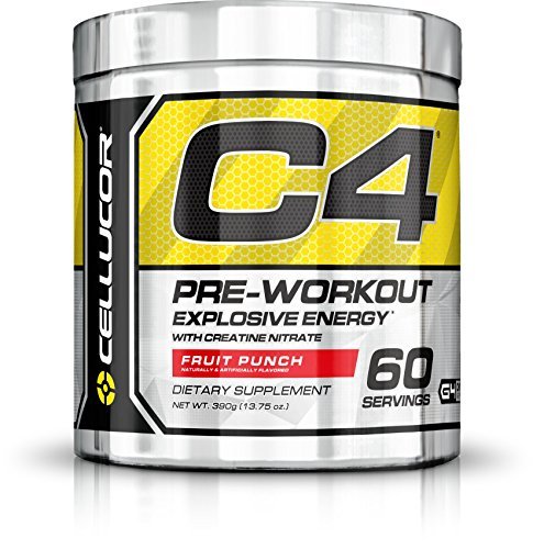 Cellucor C4 Explosive Pre Workout w/Creatine Nitrate - 60 Servings - Fruit Punch CellucorUS supplements