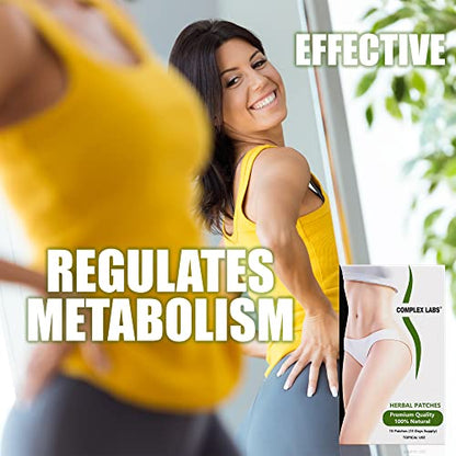 Herbal Patches - 100% Natural - Easy to Use - Wellness - for Men and Women - Super Discreet Complex LabsUS supplements