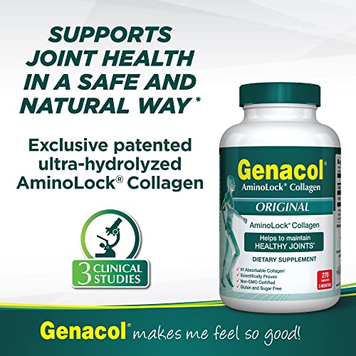 GENACOL Joint Supplement Collagen Pills for Joint Support - 270 Premium Collagen GenacolAu supplements